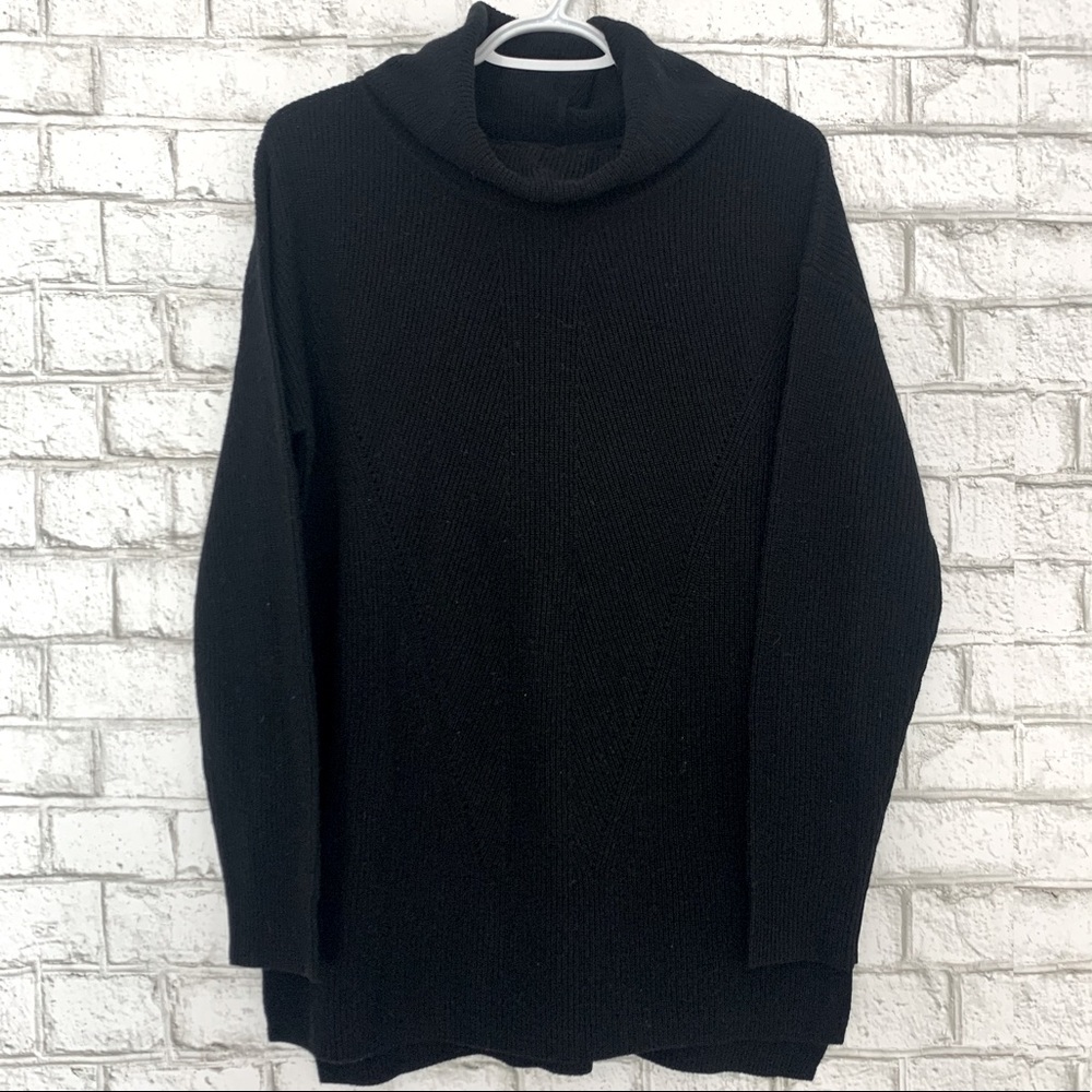Michael Stars Cowl Neck Long Sleeve Sweater